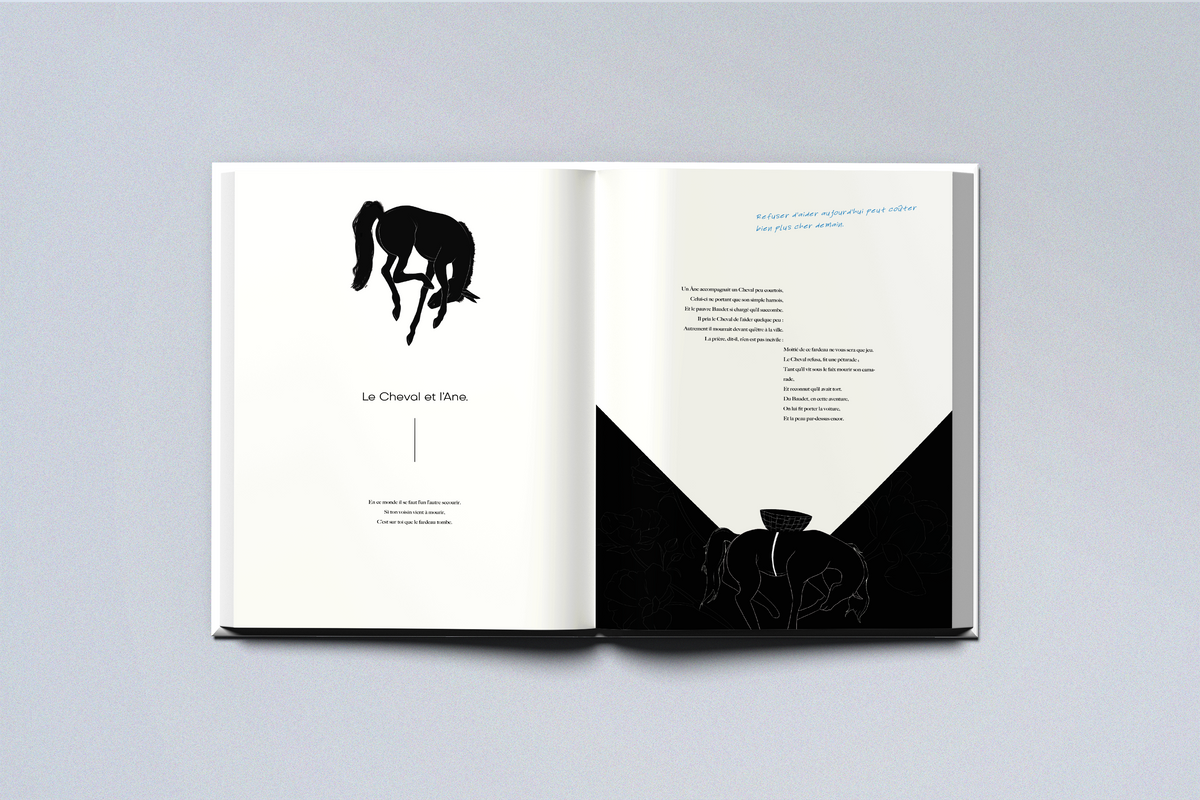 LIVRE - FABLES DE LA FONTAINE
